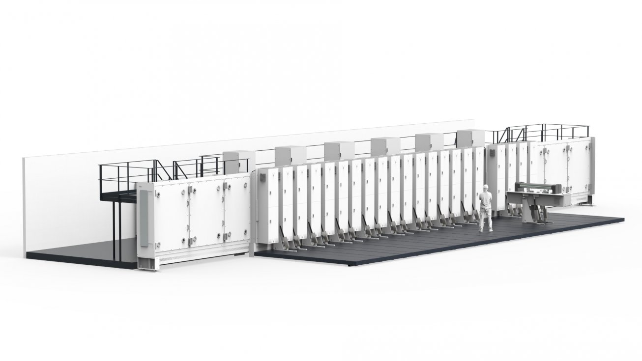 High-throughput mass production