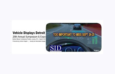 Discover our state-of-the-art magnetron sputtering technology at SID Vehicle Display in Detroit
